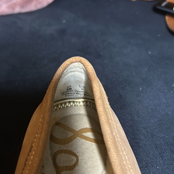 Tan Leather Sam Edelman Loafers Size 6 - Picture 4 of 4